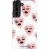 Bouffants and Broken Hearts Winking Hearts Galaxy S22 Pro Case