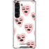 Bouffants and Broken Hearts Winking Hearts Galaxy S23 Clear Case