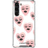 Bouffants and Broken Hearts Winking Hearts Galaxy S23 Plus Clear Case