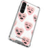 Bouffants and Broken Hearts Winking Hearts Galaxy S23 Plus Clear Case