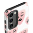 Bouffants and Broken Hearts Winking Hearts Galaxy S23 Pro Case