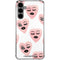 Bouffants and Broken Hearts Winking Hearts Galaxy S24 Plus Clear Case