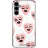 Bouffants and Broken Hearts Winking Hearts Galaxy S24 Plus Clear Case