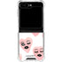 Bouffants and Broken Hearts Winking Hearts Galaxy Z Flip5 5G Clear Case