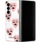 Bouffants and Broken Hearts Winking Hearts Galaxy Z Fold4 5G Skin