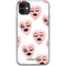 Bouffants and Broken Hearts Winking Hearts iPhone 11 Clear Case