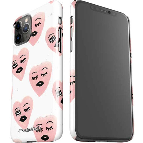 Bouffants and Broken Hearts Winking Hearts iPhone 11 Pro Lite Case