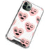 Bouffants and Broken Hearts Winking Hearts iPhone 11 Pro Max Clear Case
