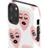 Bouffants and Broken Hearts Winking Hearts iPhone 11 Pro Max Impact Case