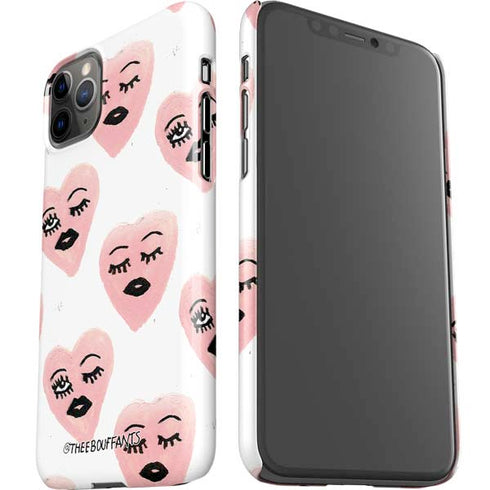 Bouffants and Broken Hearts Winking Hearts iPhone 11 Pro Max Lite Case