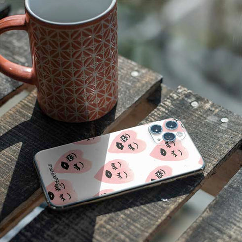 Bouffants and Broken Hearts Winking Hearts iPhone 11 Pro Skin