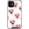 Bouffants and Broken Hearts Winking Hearts iPhone 12 Clear Case