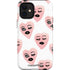 Bouffants and Broken Hearts Winking Hearts iPhone 12 Mini Impact Case
