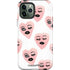 Bouffants and Broken Hearts Winking Hearts iPhone 12 Pro Impact Case