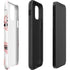Bouffants and Broken Hearts Winking Hearts iPhone 12 Pro Impact Case
