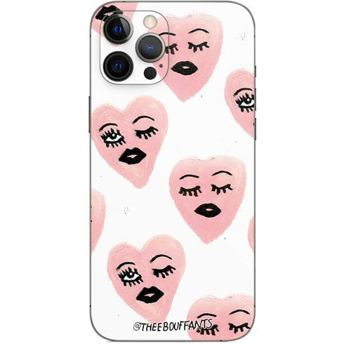 Bouffants and Broken Hearts Winking Hearts iPhone 12 Pro Max Skin