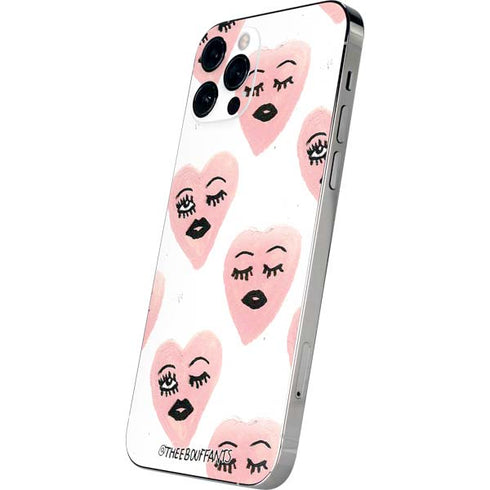 Bouffants and Broken Hearts Winking Hearts iPhone 12 Pro Max Skin