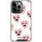 Bouffants and Broken Hearts Winking Hearts iPhone 13 Pro Clear Case
