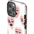 Bouffants and Broken Hearts Winking Hearts iPhone 13 Pro Max Impact Case
