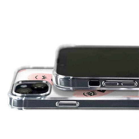 Bouffants and Broken Hearts Winking Hearts iPhone 15 Plus MagSafe Case