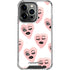 Bouffants and Broken Hearts Winking Hearts iPhone 14 Pro Clear Case