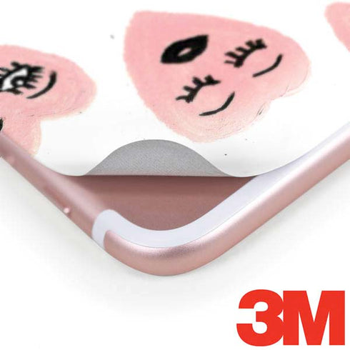 Bouffants and Broken Hearts Winking Hearts iPhone 8 Plus Skin