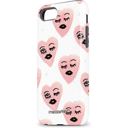 Bouffants and Broken Hearts Winking Hearts iPhone 8 Pro Case