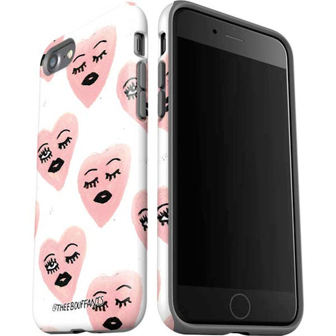 Bouffants and Broken Hearts Winking Hearts iPhone SE (2nd & 3rd Gen) Pro Case
