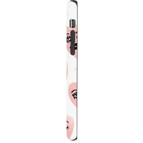 Bouffants and Broken Hearts Winking Hearts iPhone X Pro Case