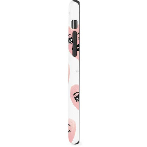Bouffants and Broken Hearts Winking Hearts iPhone XS Pro Case
