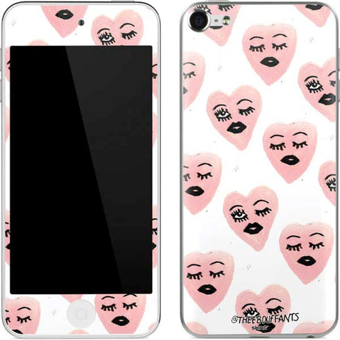 Bouffants and Broken Hearts Winking Hearts Apple iPod Skin