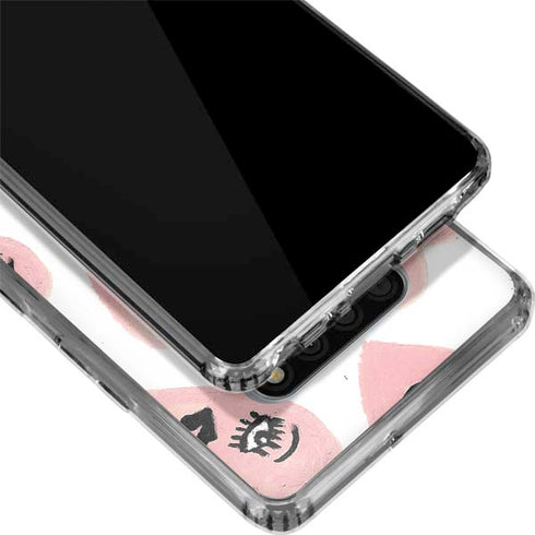 Bouffants and Broken Hearts Winking Hearts LG Stylo 6 Clear Case