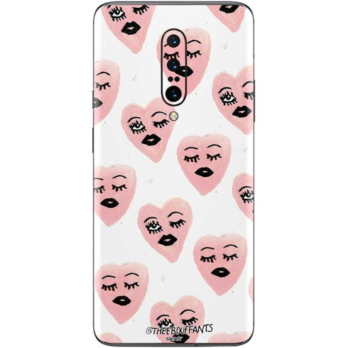 Bouffants and Broken Hearts Winking Hearts OnePlus 7 Pro Skin