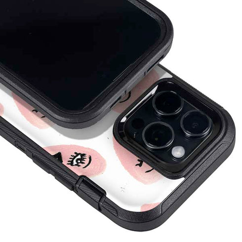 Bouffants and Broken Hearts Winking Hearts Otterbox Defender iPhone Skin