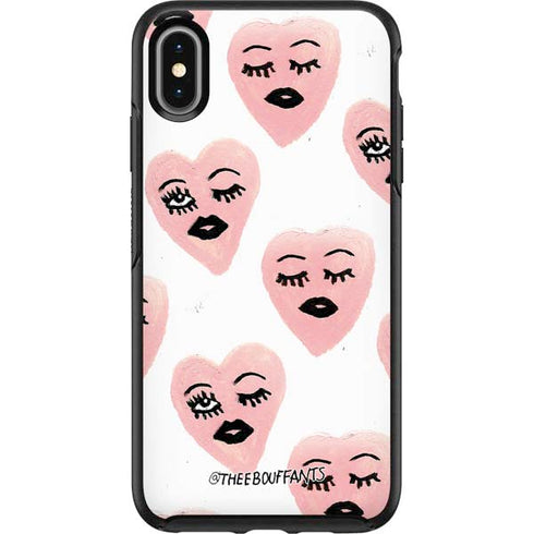 Bouffants and Broken Hearts Winking Hearts Otterbox Symmetry iPhone Skin