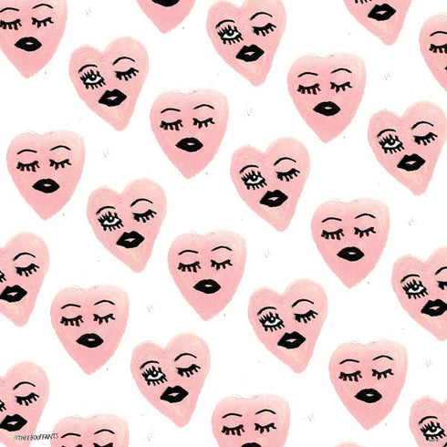 Bouffants and Broken Hearts Winking Hearts PS4 Console and Controller Bundle Skin