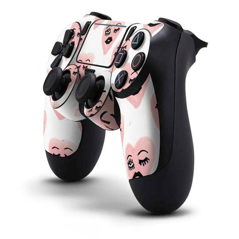 Bouffants and Broken Hearts Winking Hearts PS4 Pro/Slim Controller Skin