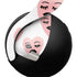 Bouffants and Broken Hearts Winking Hearts PULSE 3D Wireless Headset for PS5 Skin
