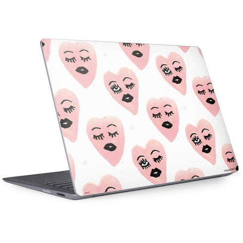 Bouffants and Broken Hearts Winking Hearts Surface Laptop 2 Skin