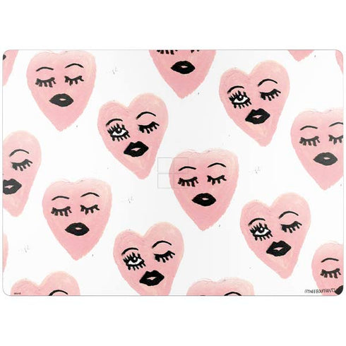 Bouffants and Broken Hearts Winking Hearts Surface Laptop 4 15in Skin
