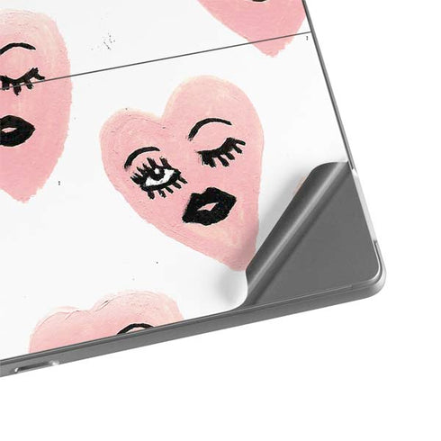 Bouffants and Broken Hearts Winking Hearts Surface Pro 9 Skin