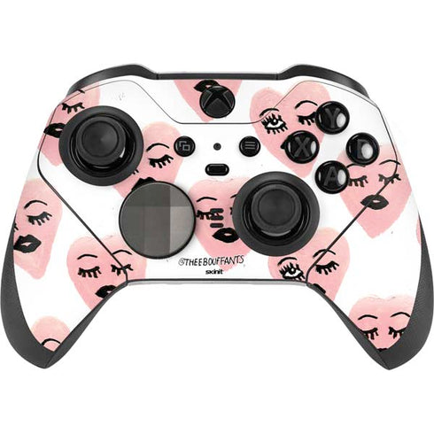 Bouffants and Broken Hearts Winking Hearts Xbox Elite Wireless Controller Series 2 Skin