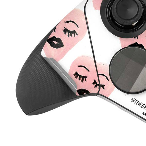 Bouffants and Broken Hearts Winking Hearts Xbox Elite Wireless Controller Series 2 Skin