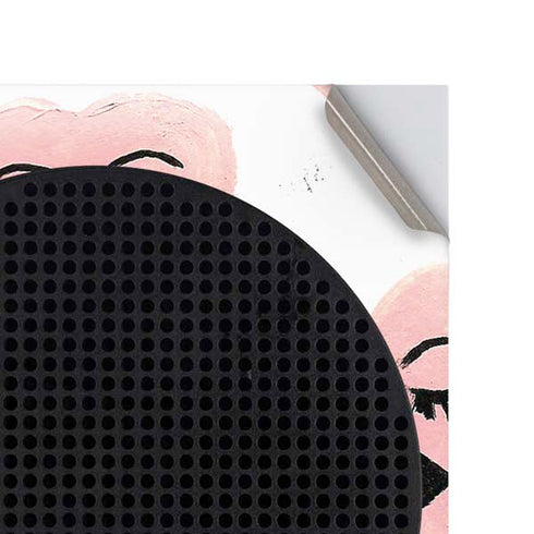 Bouffants and Broken Hearts Winking Hearts Xbox Series S Console Skin