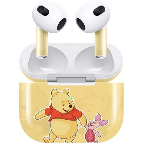Disney Winnie the Pooh and Piglet Apple AirPods (3rd Gen 2021) Skin