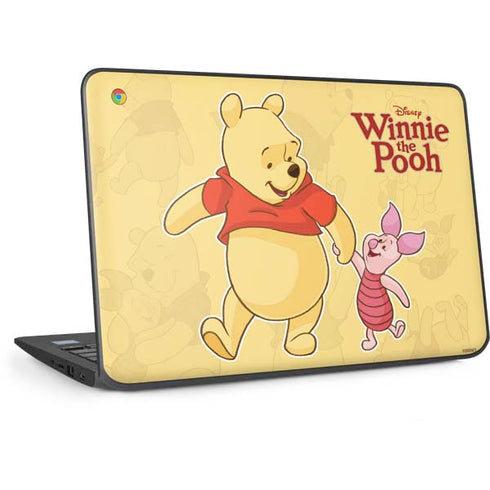 Disney Winnie the Pooh and Piglet HP Chromebook Skin
