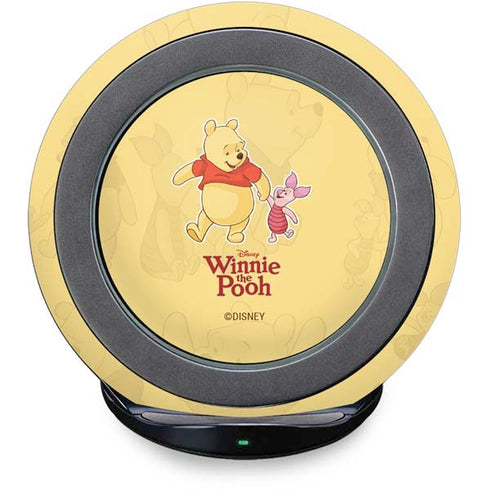 Disney Winnie the Pooh and Piglet Fast Charge Wireless Charging Stand Skin