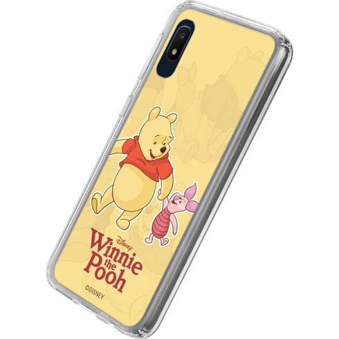 Disney Winnie the Pooh and Piglet Galaxy A10e Clear Case