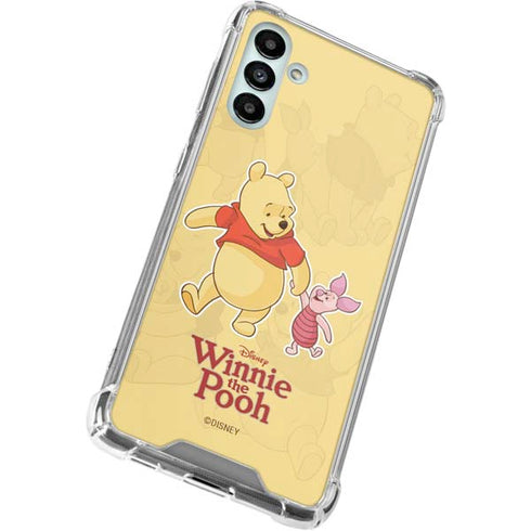 Disney Winnie the Pooh and Piglet Galaxy A13 5G Clear Case