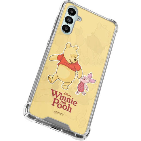 Disney Winnie the Pooh and Piglet Galaxy A14 5G Clear Case
